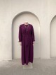 Ameera Ruffle Dress ( Raspberry Purple )